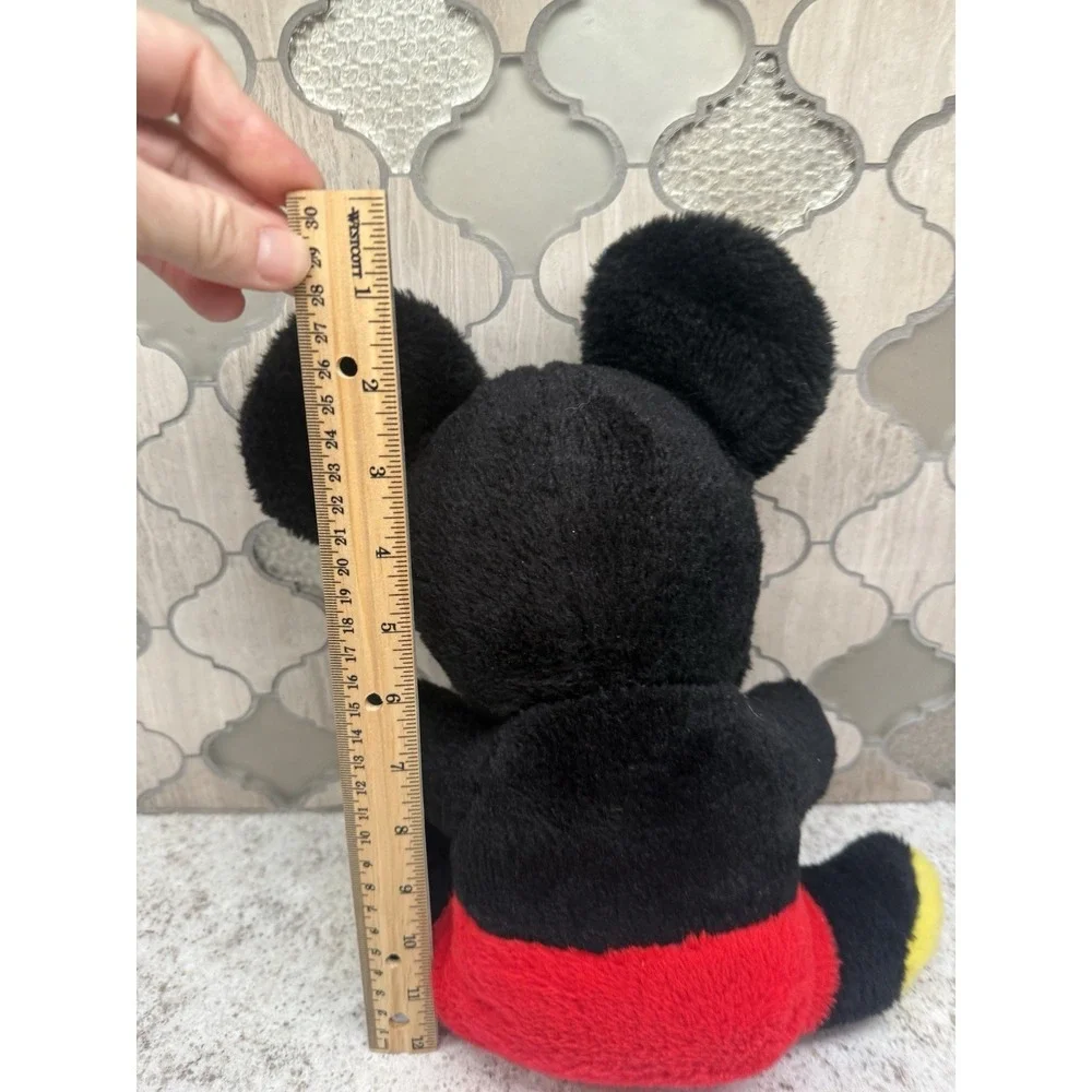 Vintage MICKEY MOUSE Plush Stuffed Toy‎ Doll Walt Disney, Taiwan. 10